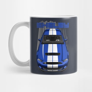 Shelby GT500 S197 - Blue & White Mug